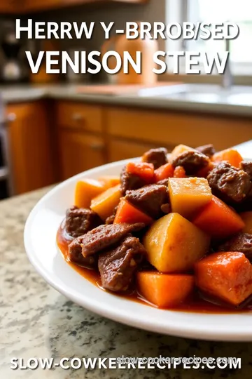 Hearty Slow-Braised Venison Stew for Winter Comfort steps