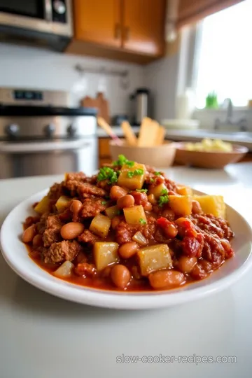 Hearty Slow Cooker Camping Chili steps