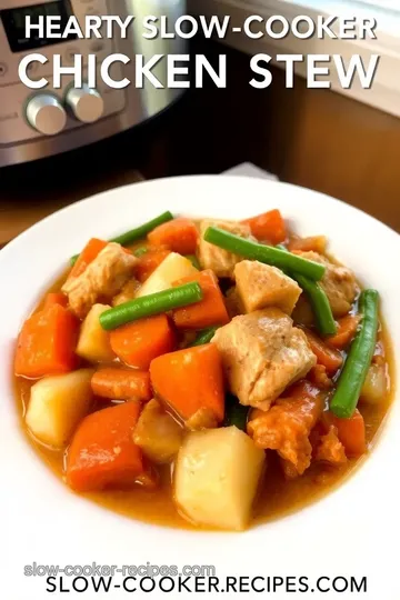 Slow Cooker Chicken and Vegetable Stew steps