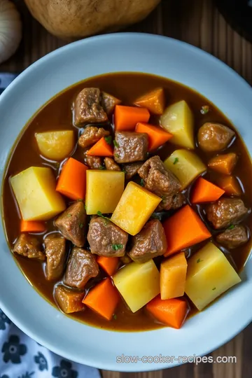 Instant Pot Classic Beef Stew presentation