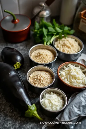 Italian Stuffed Brinjal: A Comforting Classic ingredients