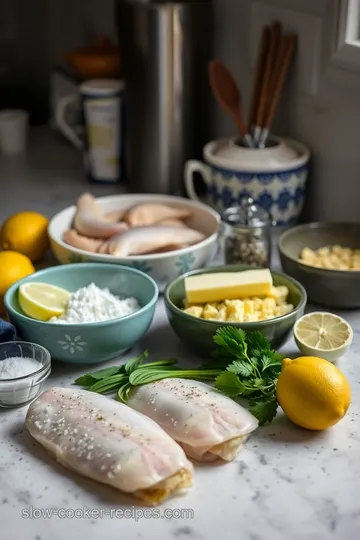 Lemon Butter Petrale Sole with Herb Quinoa ingredients