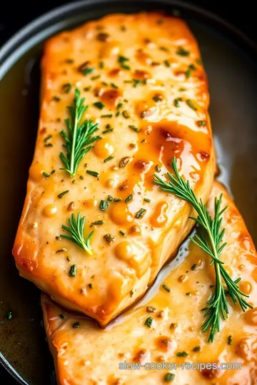 Maple Mustard Glazed Salmon presentation