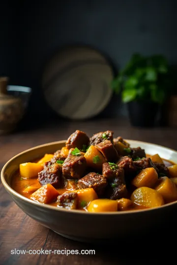 Melt-in-Your-Mouth Beef Short Rib Massaman Curry presentation