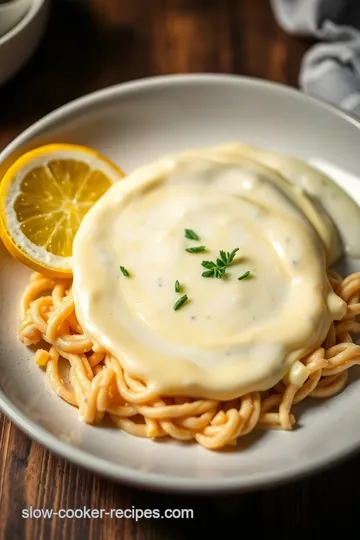 Quick and Easy Béarnaise Sauce from a Packet presentation