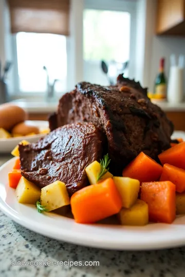 Savory Slow Cooker Elk Roast steps