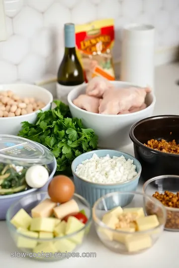 Simmered Chicken in White Wine Delight ingredients