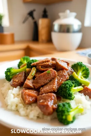 Slow Cook Asian Beef and Broccoli steps