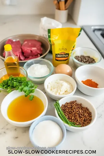 Slow Cooker Beef Sirloin Tip Roast ingredients