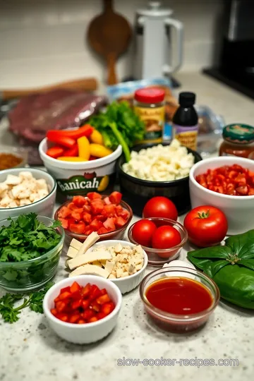 Slow Cooker Carne Guisada: A Hearty Mexican Stew ingredients