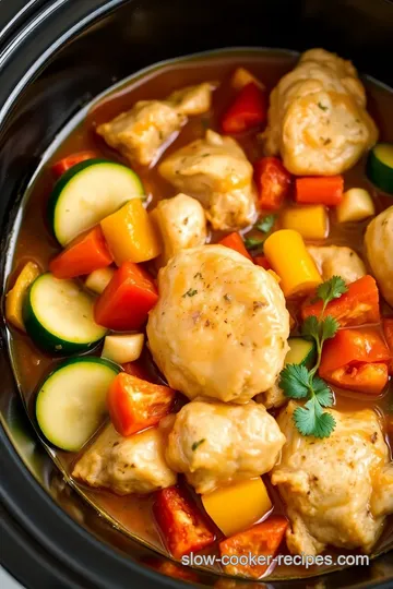 Mediterranean Chicken and Vegetable Stew presentation