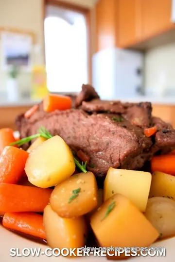 Slow Cooker Deer Pot Roast steps