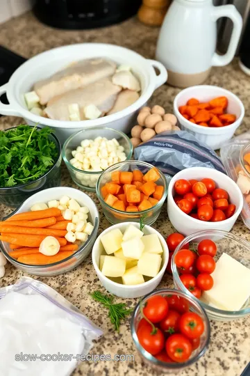 Slow Cooker Lemon Herb Fish Stew ingredients