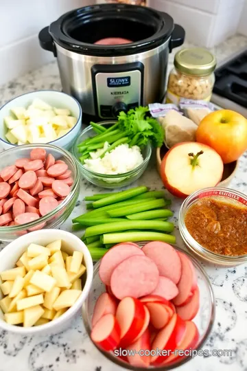 One-Pot Creamy Garlic Mushroom Pasta ingredients