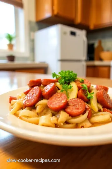 One-Pot Creamy Garlic Mushroom Pasta steps