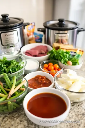 Slow Cooker Sirloin Tip Roast ingredients