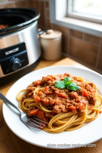 Slow Cooker Spaghetti Recipe: The Ultimate Bolognese Delight! steps