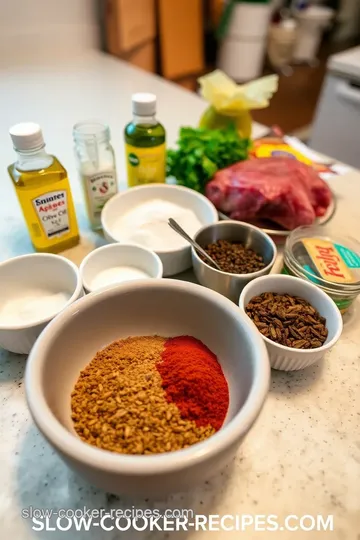 Slow Cooker Tri-Tip Roast ingredients