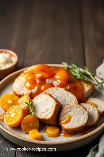 Savory Roast Pork with Sweet Apricot Glaze ingredients