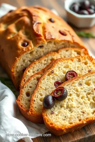 World Class Kitchens Sliced Olive Loaf presentation