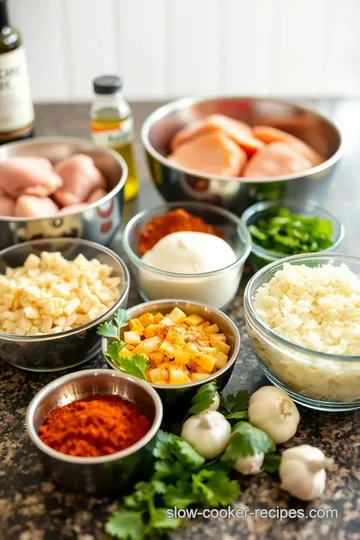 Zesty Mexican Chicken and Rice Fiesta ingredients