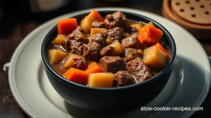 Hearty Savory Beef Stew in the Ninja Foodi